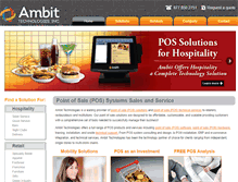 Tablet Screenshot of ambitpos.com